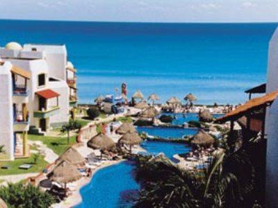 Отель El Pueblito Beach Канкун Экстерьер фото