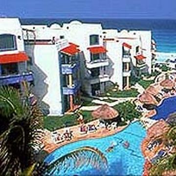 Отель El Pueblito Beach Канкун Экстерьер фото