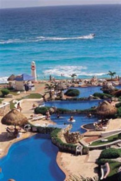 Отель El Pueblito Beach Канкун Экстерьер фото